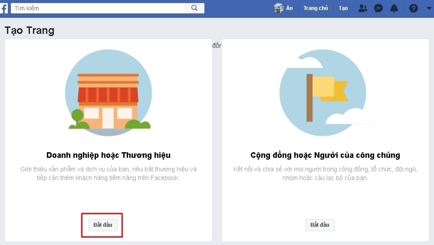 Hướng dẫn cách tạo fanpage facebook bán hàng online