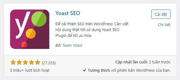 Kỹ thuật Seo Onpage – plugin yoast seo