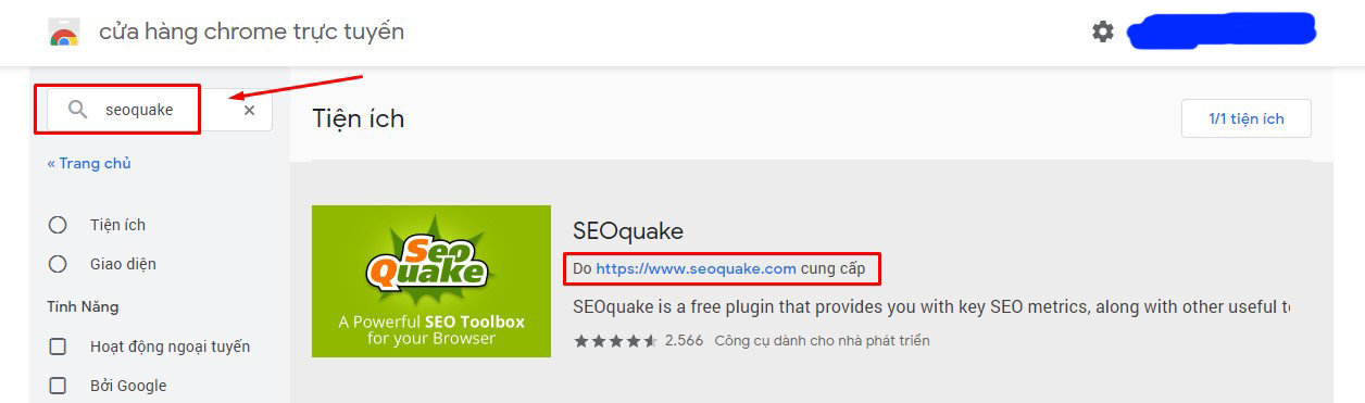 SEOquake là gì? - tìm kiếm add-ons