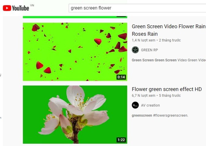 Cách ghép video nền xanh trên điện thoại – tải video phông xanh trên youtube